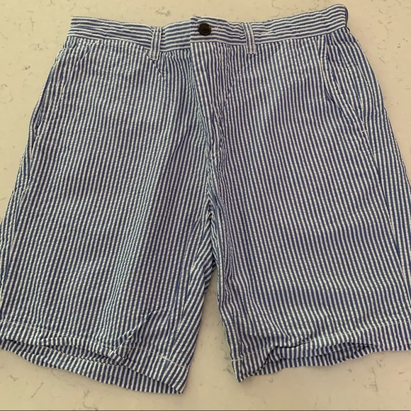 Men’s Seersucker Shorts - Never Worn! - Picture 1 of 4